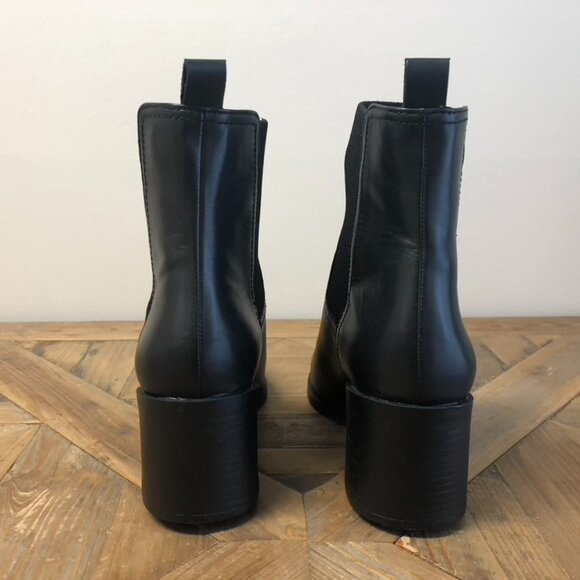 COPY - Never Worn Steve Madden Abriel Black Leather Boot - Picture 6 of 7